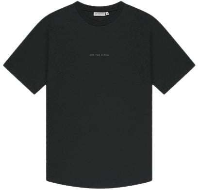 OFF THE PITCH Botanic Slim Fit Tee Zwart