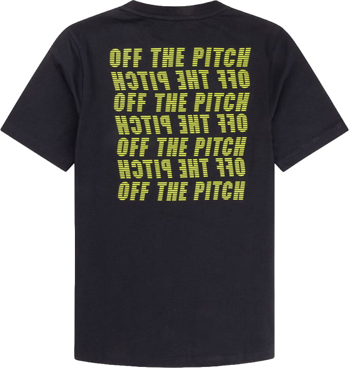 OFF THE PITCH Duplicate Slim Fit Tee Zwart