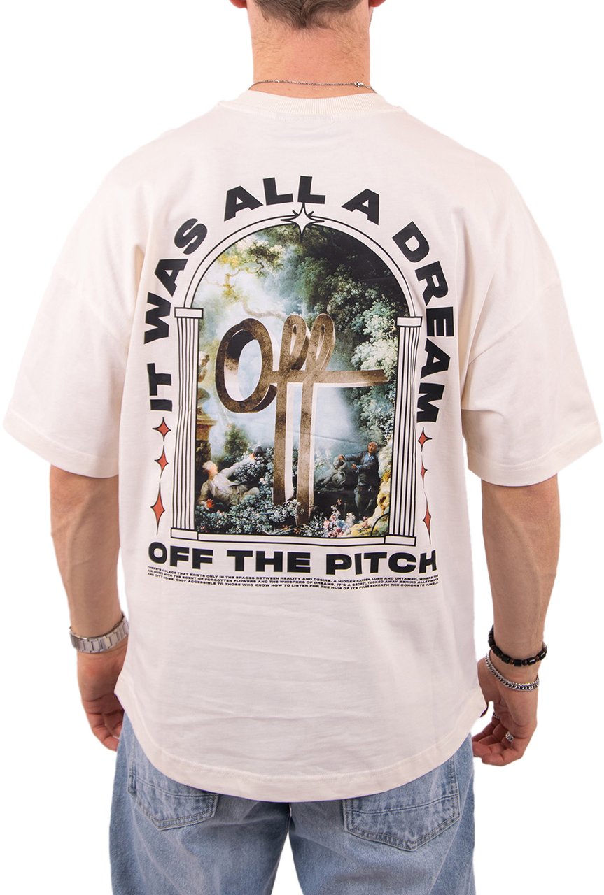 OFF THE PITCH Passage Oversized Fit Tee Beige