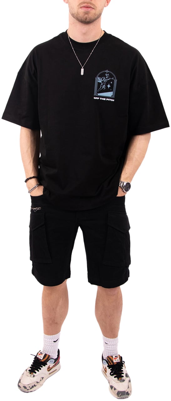 OFF THE PITCH Passage Oversized Fit Tee Zwart