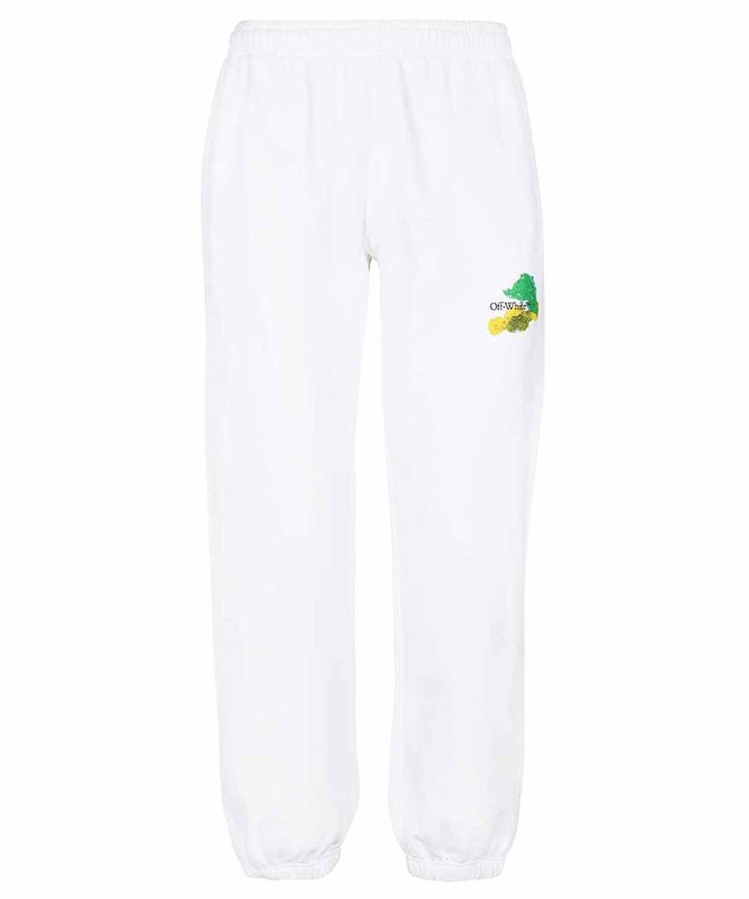 OFF-WHITE Off-White Cotton Logo Sweatpants Wit