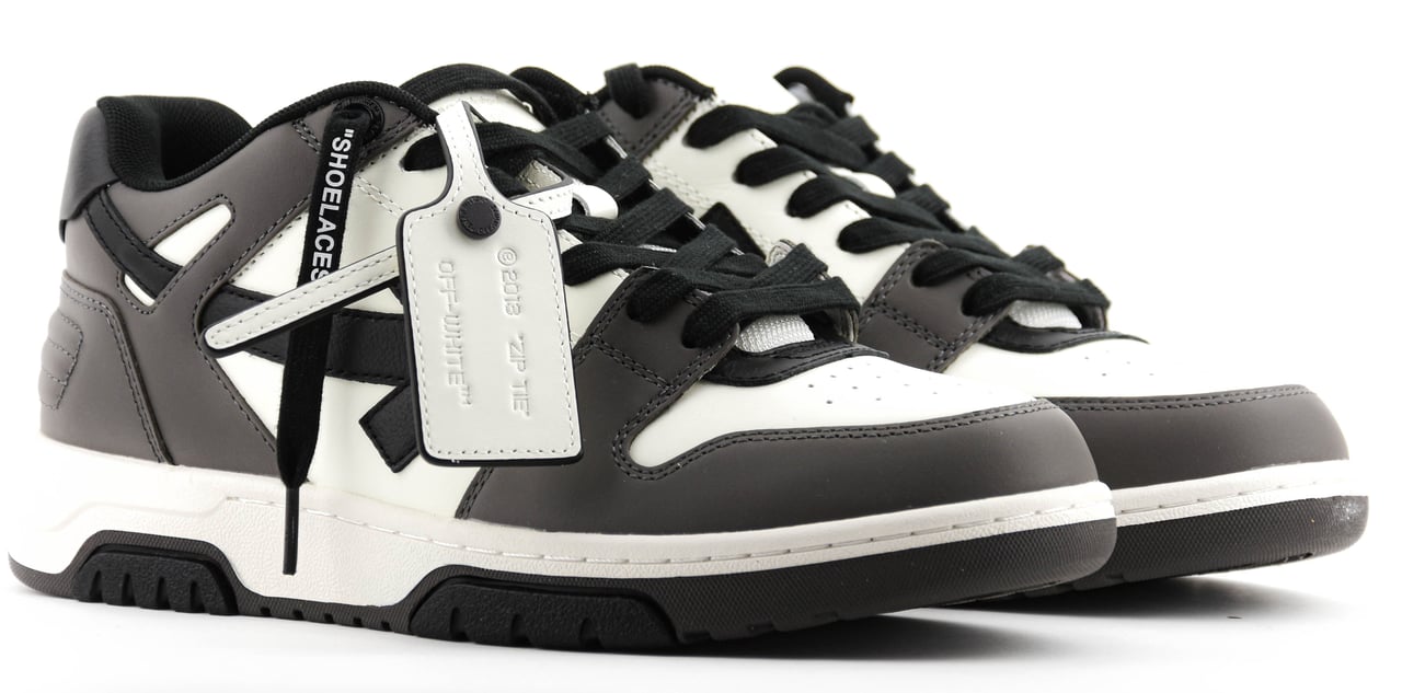 OFF-WHITE Off White Out Of Office Dark Grey Black Grijs