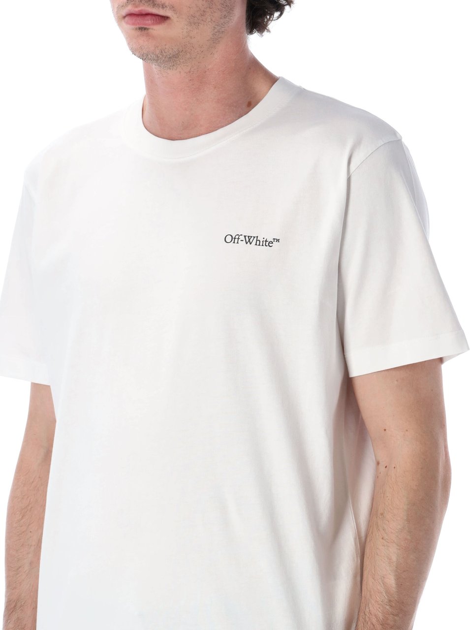 OFF-WHITE Metal Arrow Slim Tee Bianco Wit