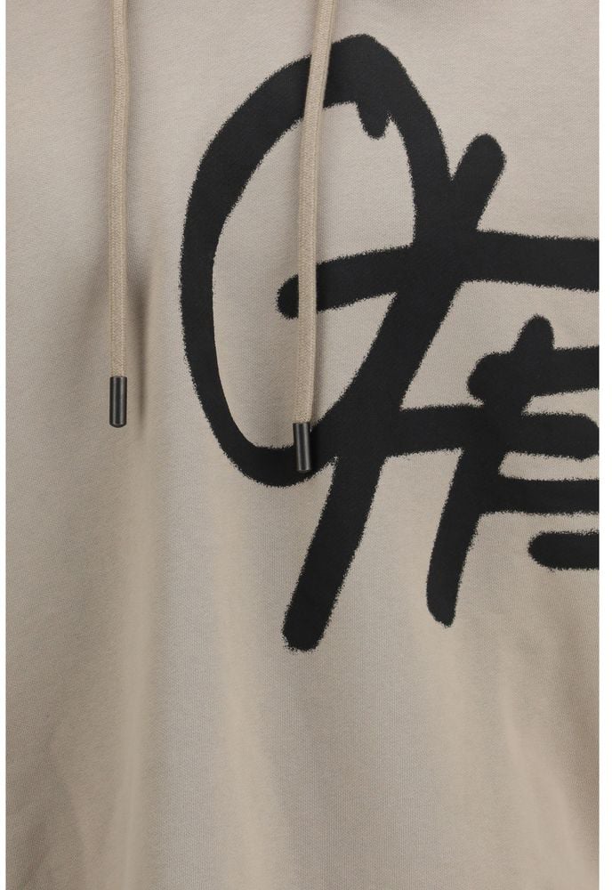 Off-White Beige Cotton Sweatshirt Beige