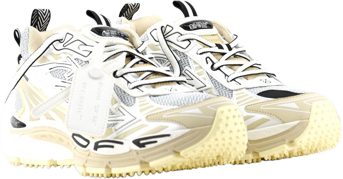 OFF-WHITE OFF WHITE Dames Ow Be Right Back Sneaker Beige Beige