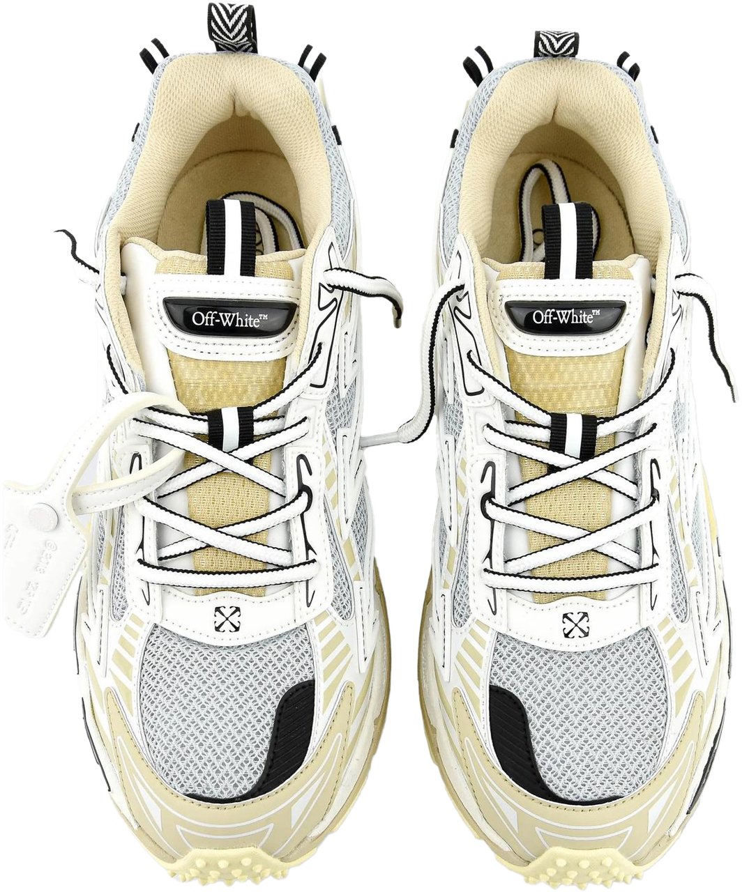 OFF-WHITE OFF WHITE Dames Ow Be Right Back Sneaker Beige Beige
