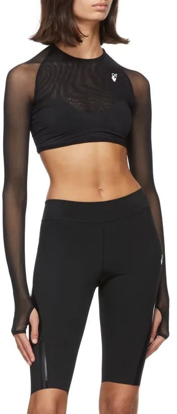 OFF-WHITE Off-White shorts Black Woman Dierenprint