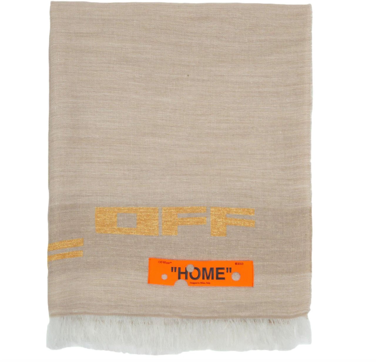 OFF-WHITE Off-White Blankets Beige Man Woman Beige