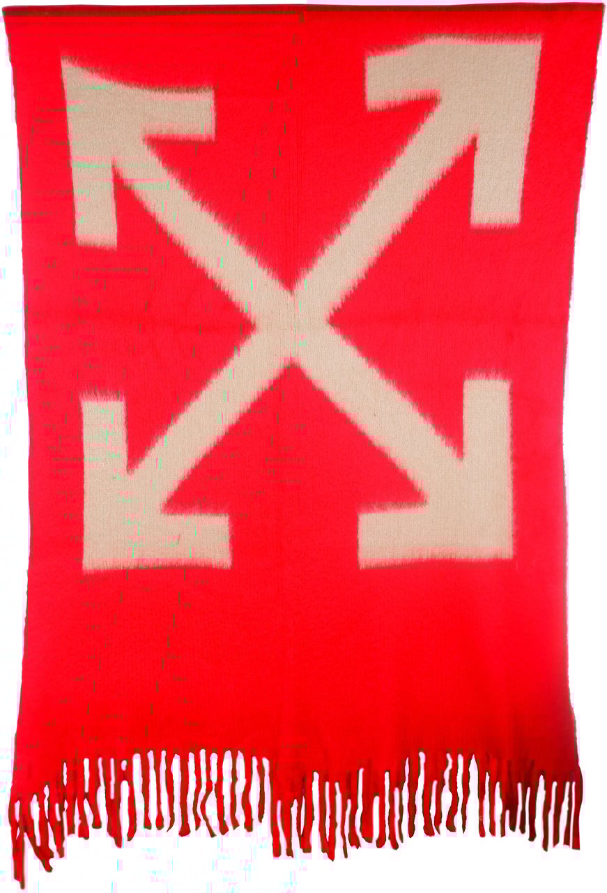 OFF-WHITE Off-White Blankets Red Man Woman Dierenprint