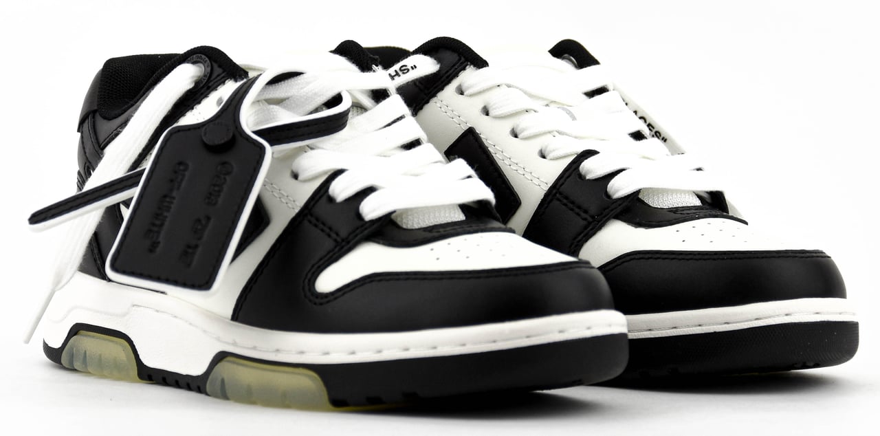 OFF-WHITE Off White Out Off Office Calf Leather White Black Wit
