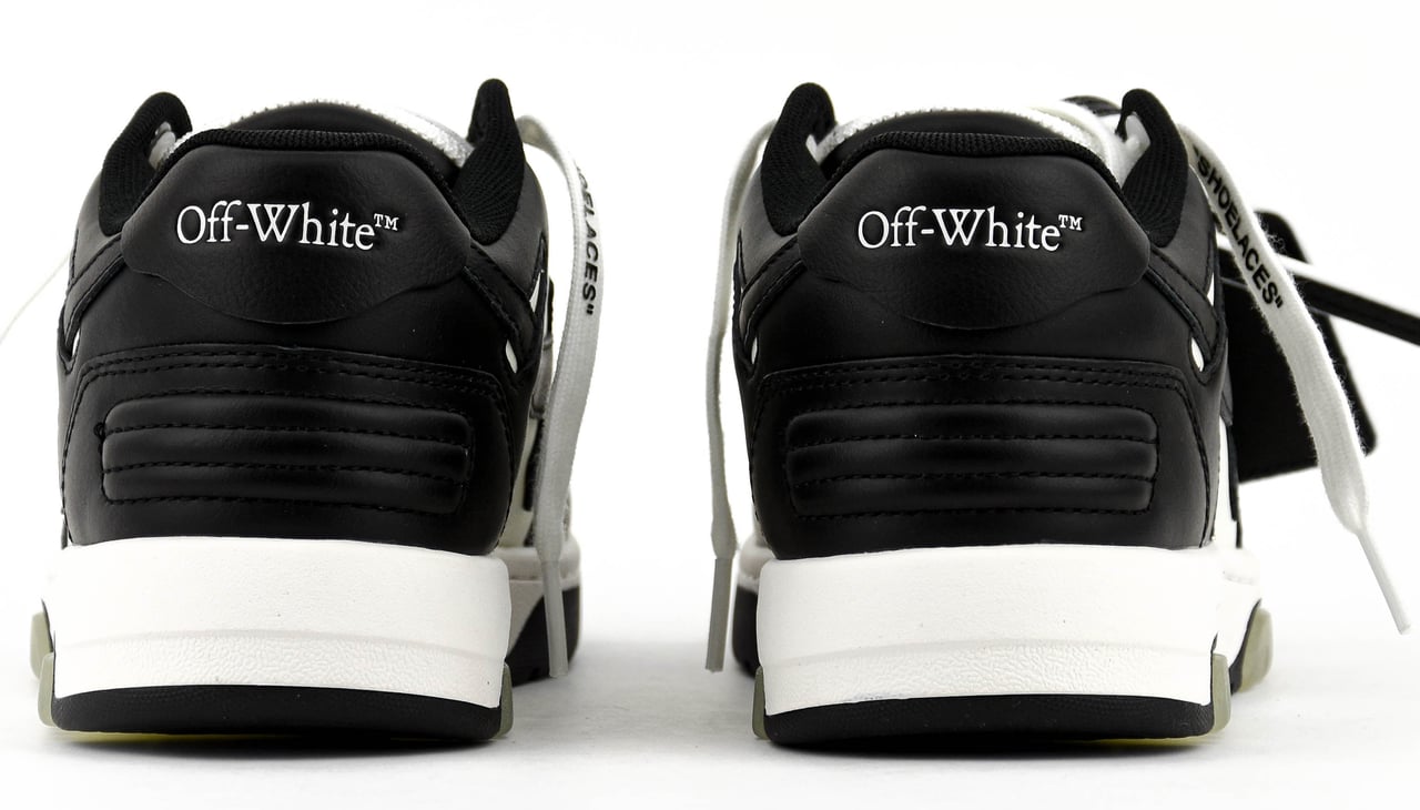 OFF-WHITE Off White Out Off Office Calf Leather White Black Wit