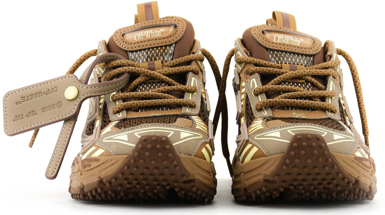 OFF-WHITE Offwhite 'brb' Dark Brown Bruin