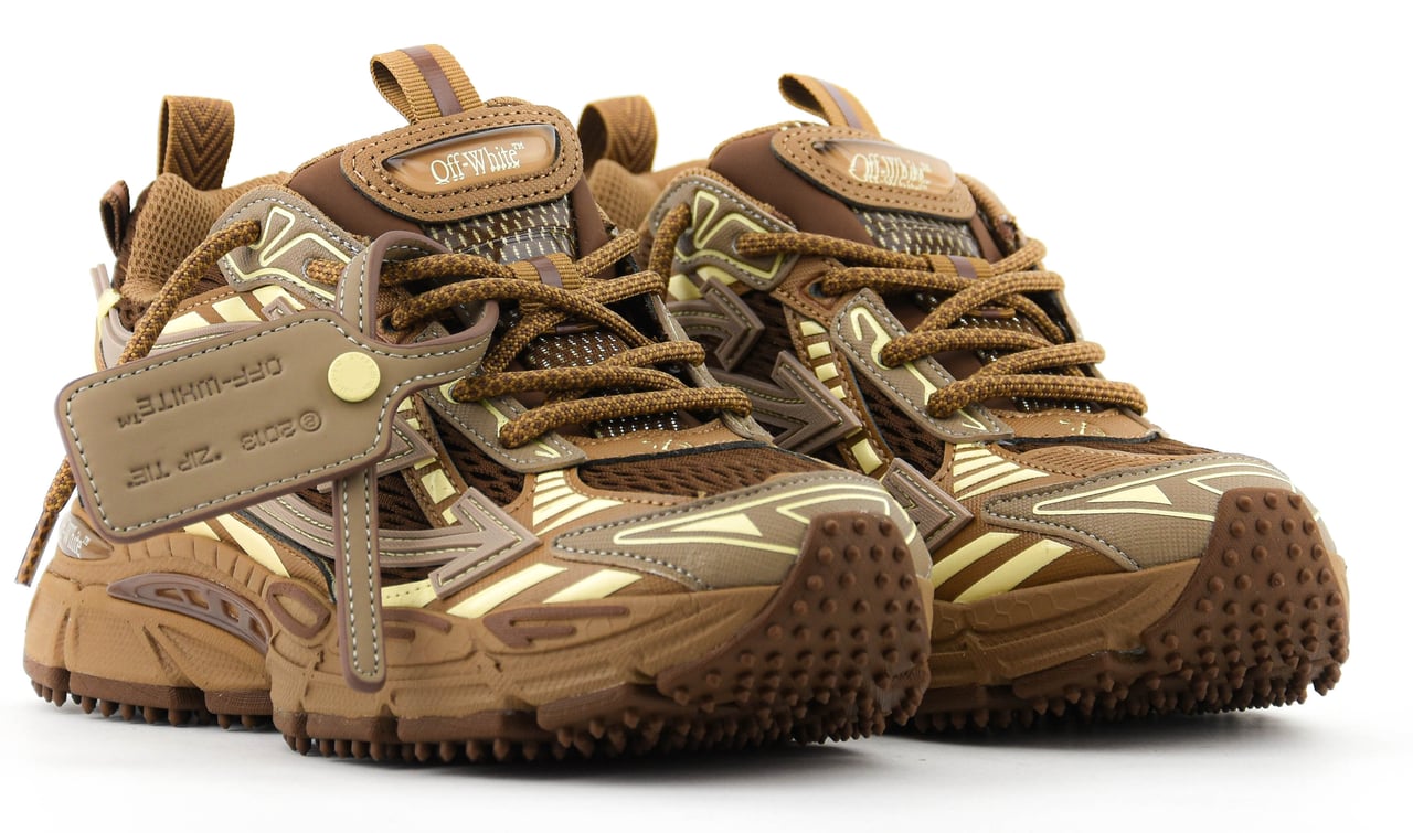 OFF-WHITE Offwhite 'brb' Dark Brown Bruin