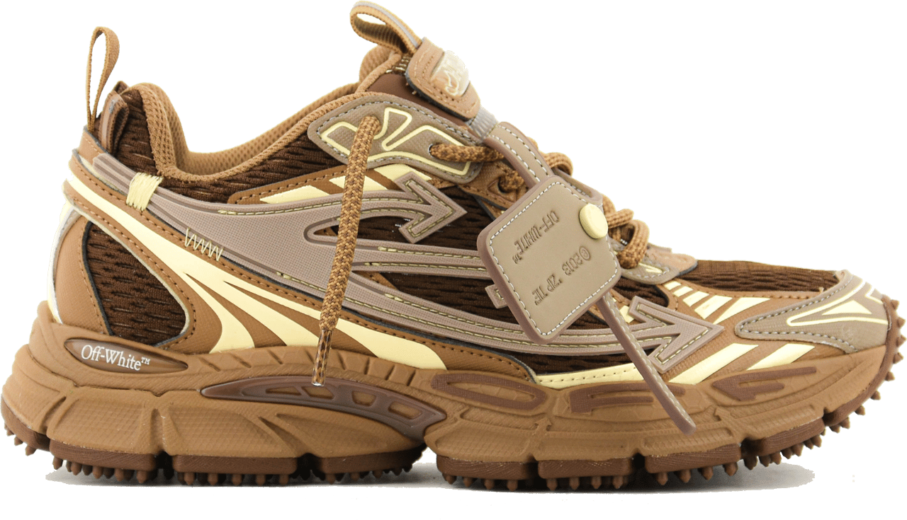 OFF-WHITE Offwhite 'brb' Dark Brown Bruin