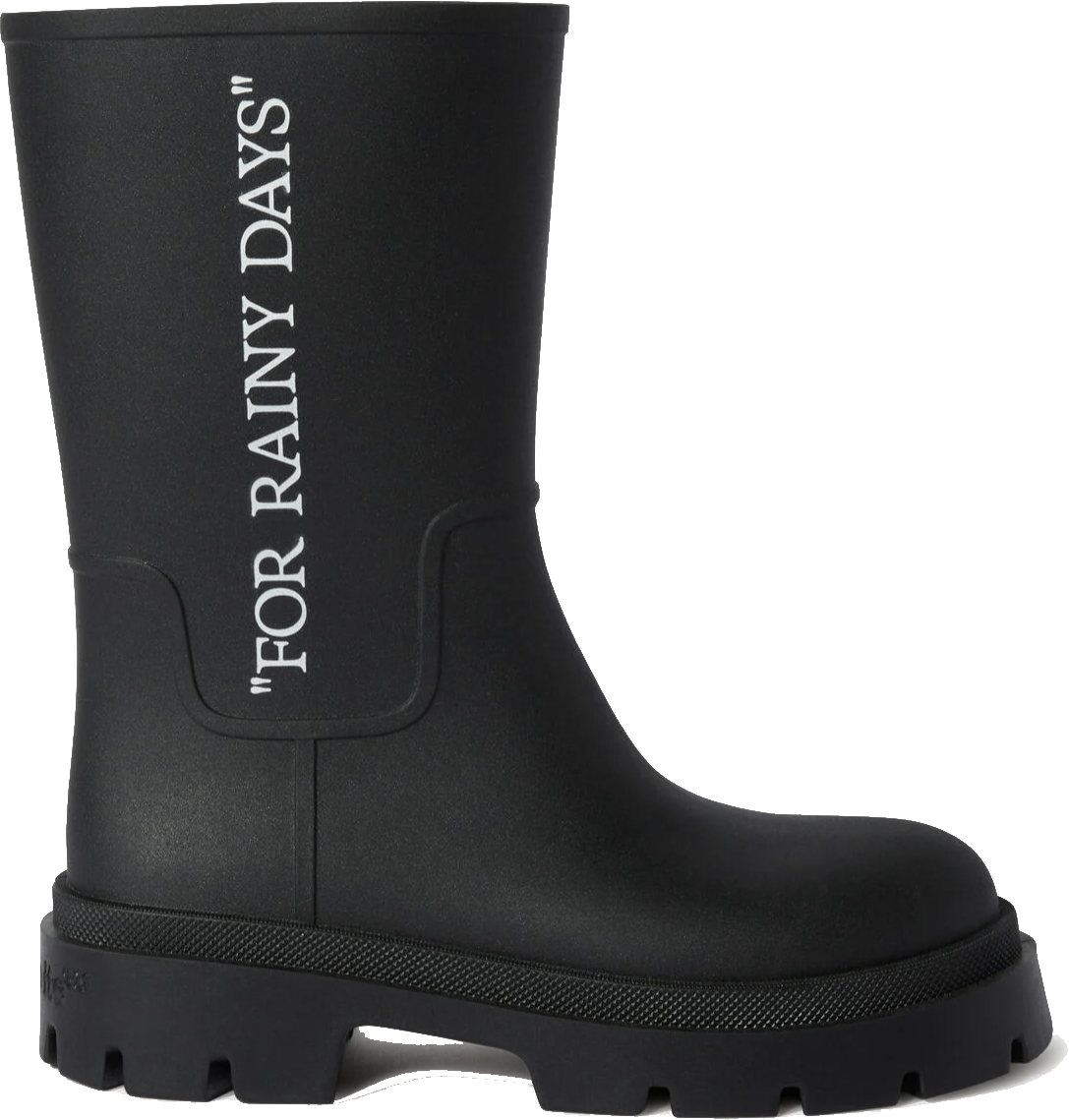 OFF-WHITE Offwhite Reeboot Rainy Day Black Zwart