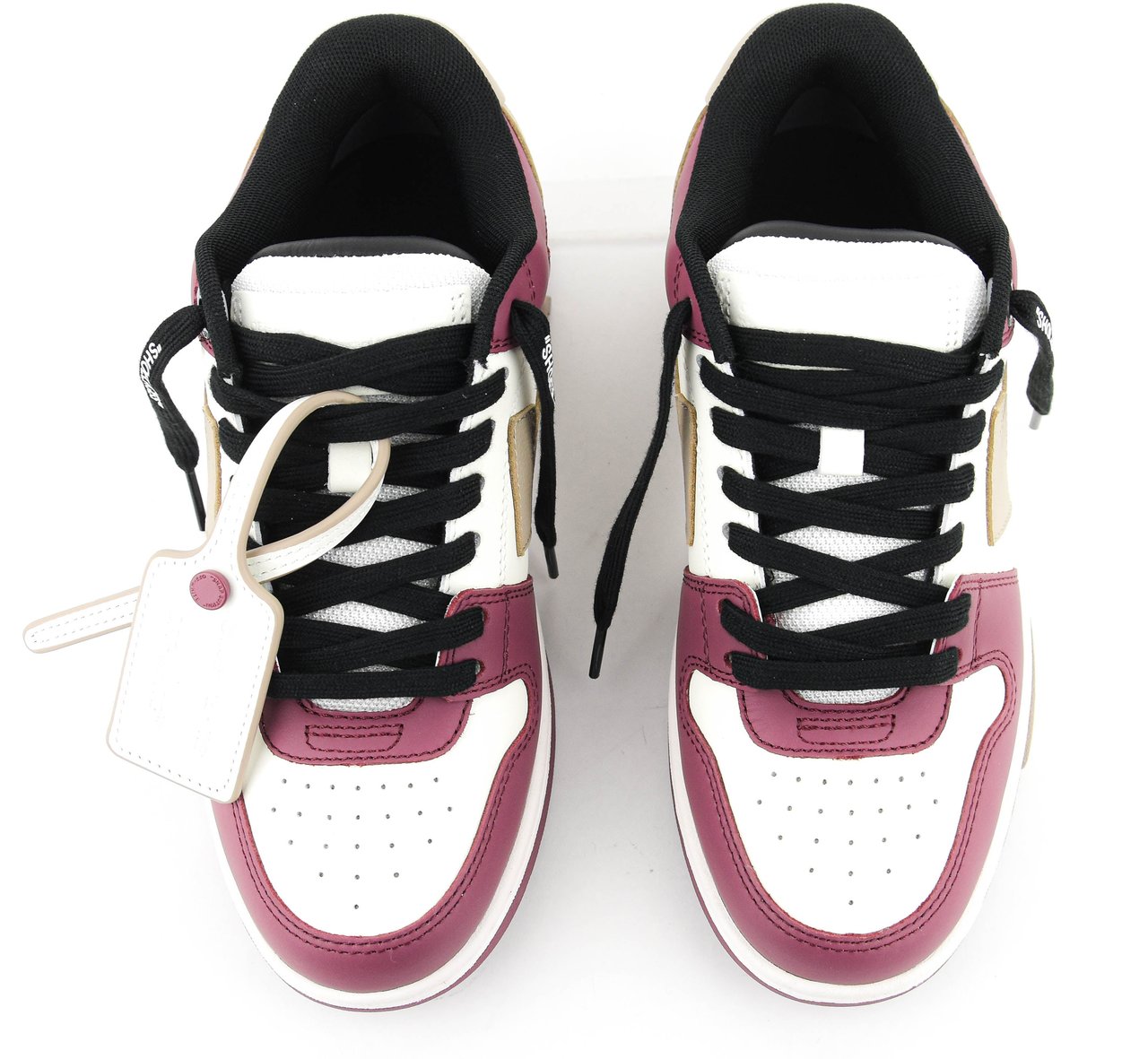 OFF-WHITE Offwhite Out O Office White Burgundy Wit