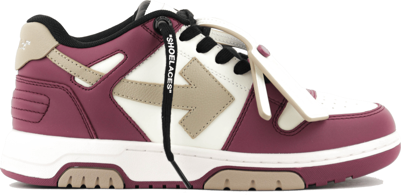OFF-WHITE Offwhite Out O Office White Burgundy Wit