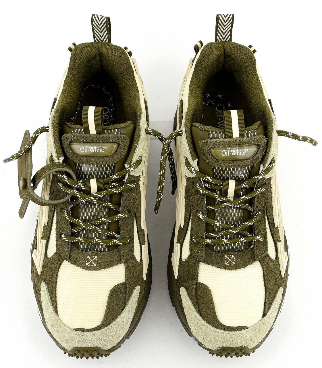 OFF-WHITE Offwhite 'brb' Forest Green Sand Groen