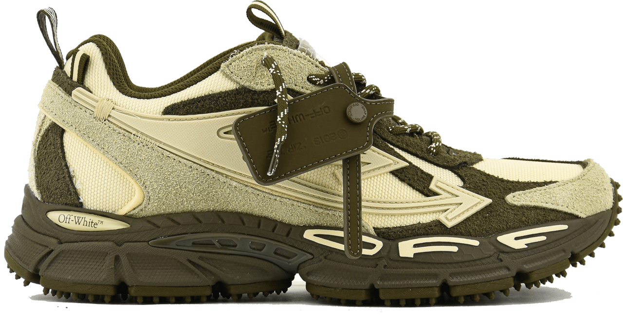 OFF-WHITE Offwhite 'brb' Forest Green Sand Groen