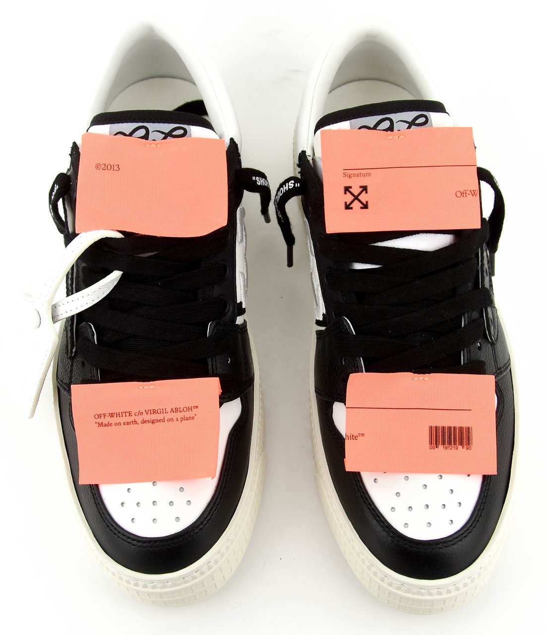 OFF-WHITE Offwhite 3.0 Court Low Top White Black Wit