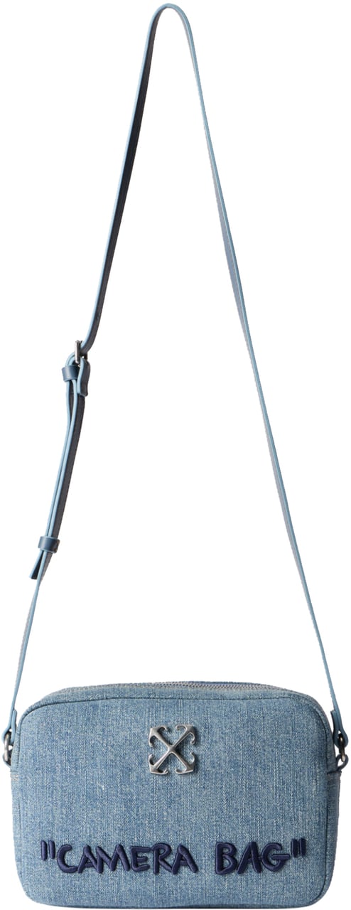 OFF-WHITE Off White Jitney Camera Denim Bag Blauw