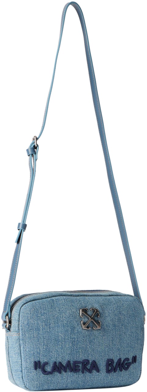 OFF-WHITE Off White Jitney Camera Denim Bag Blauw