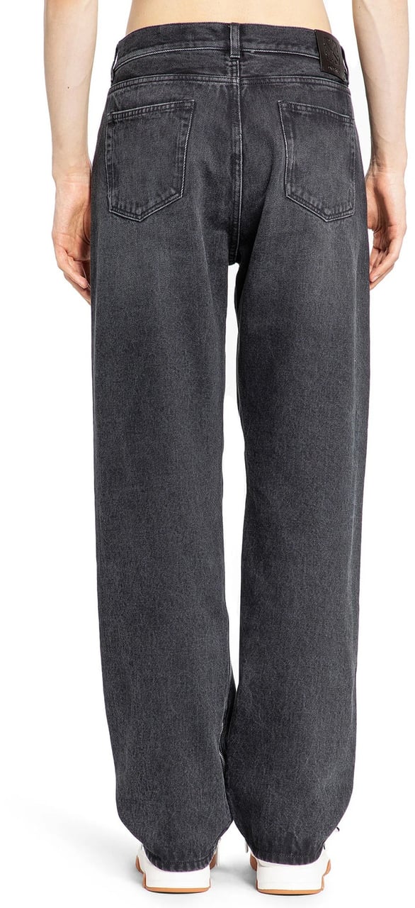 Off-White Washed denim JEANS Grijs