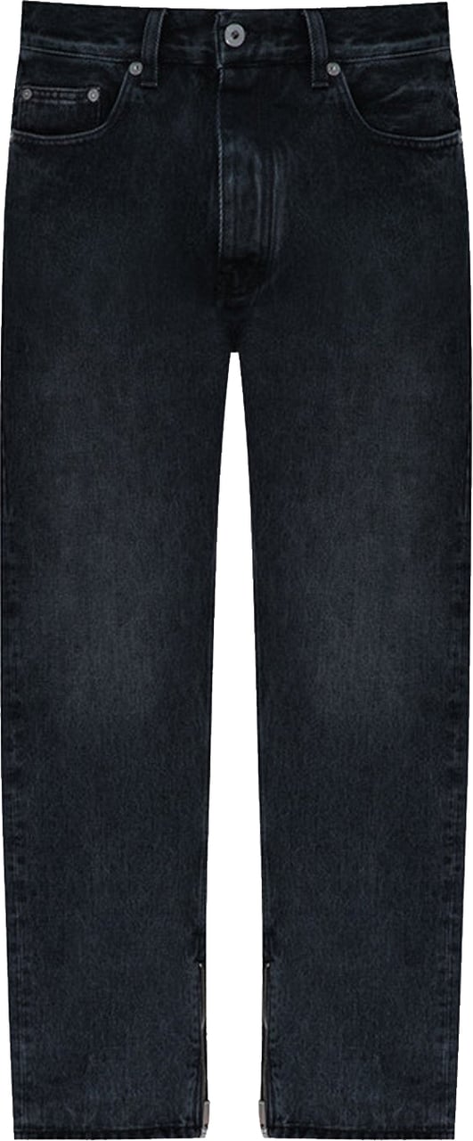 Off-White Washed denim JEANS Grijs