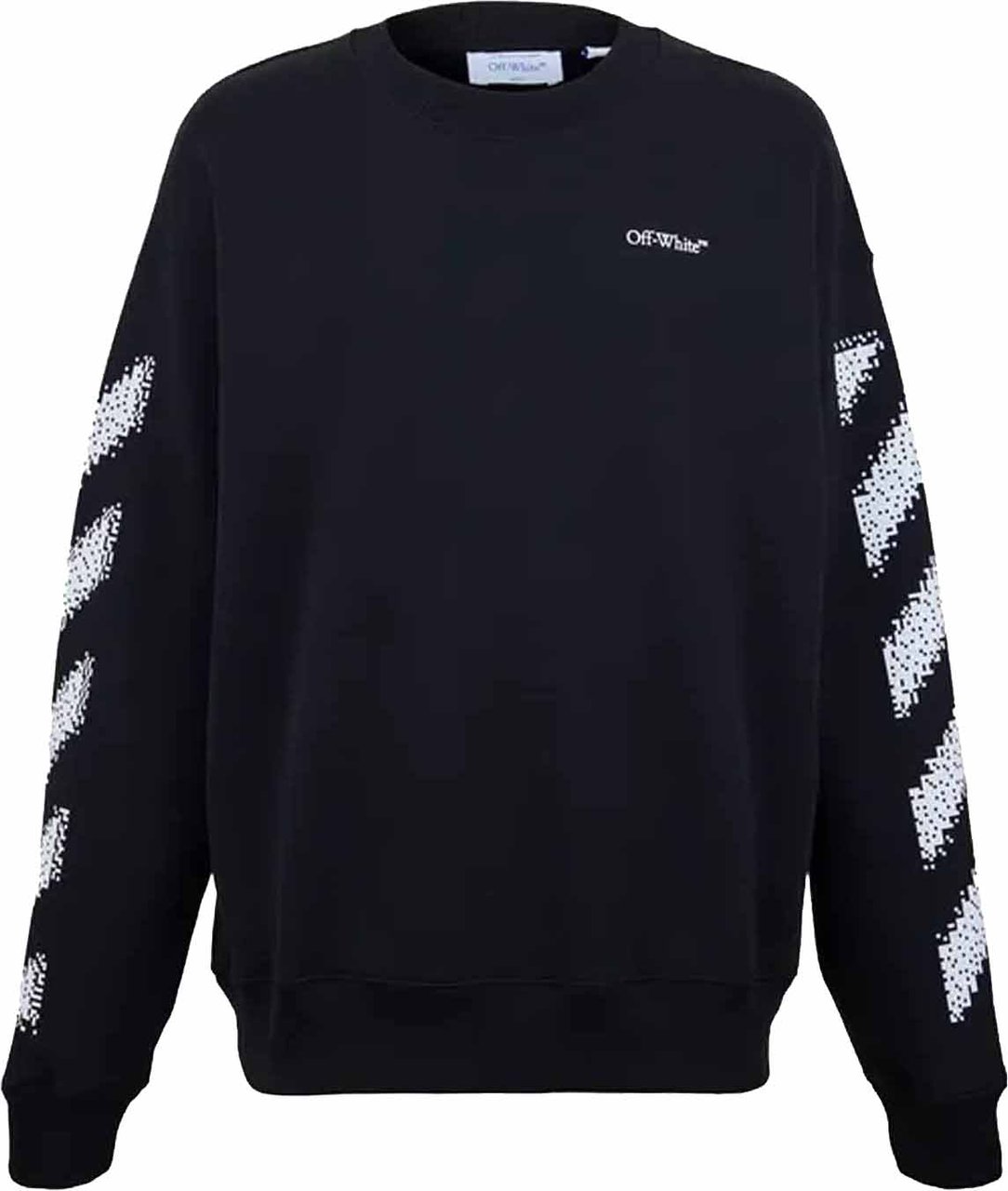 OFF-WHITE Off White Pixel Diag Sweatshirt Zwart