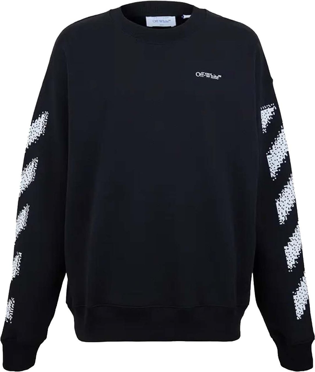 OFF-WHITE Off White Pixel Diag Sweatshirt Zwart