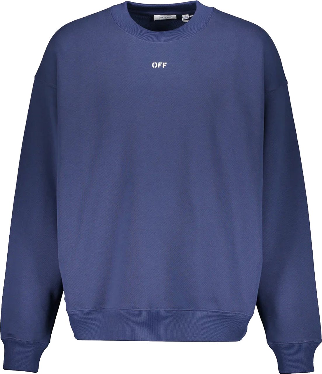 Off-White Logo sweatshirt Blauw