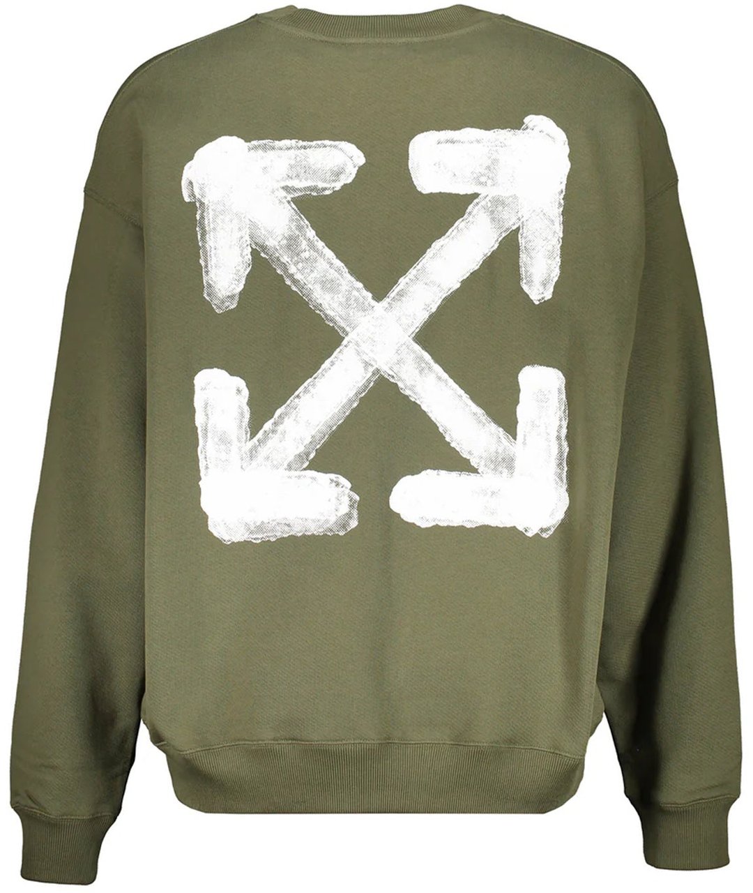 Off-White Logo sweatshirt Groen