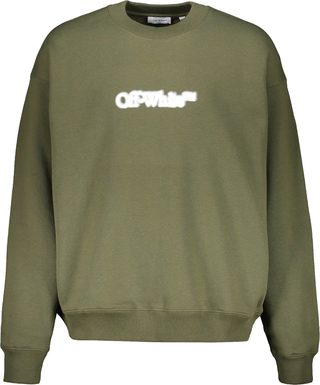 Off-White Logo sweatshirt Groen