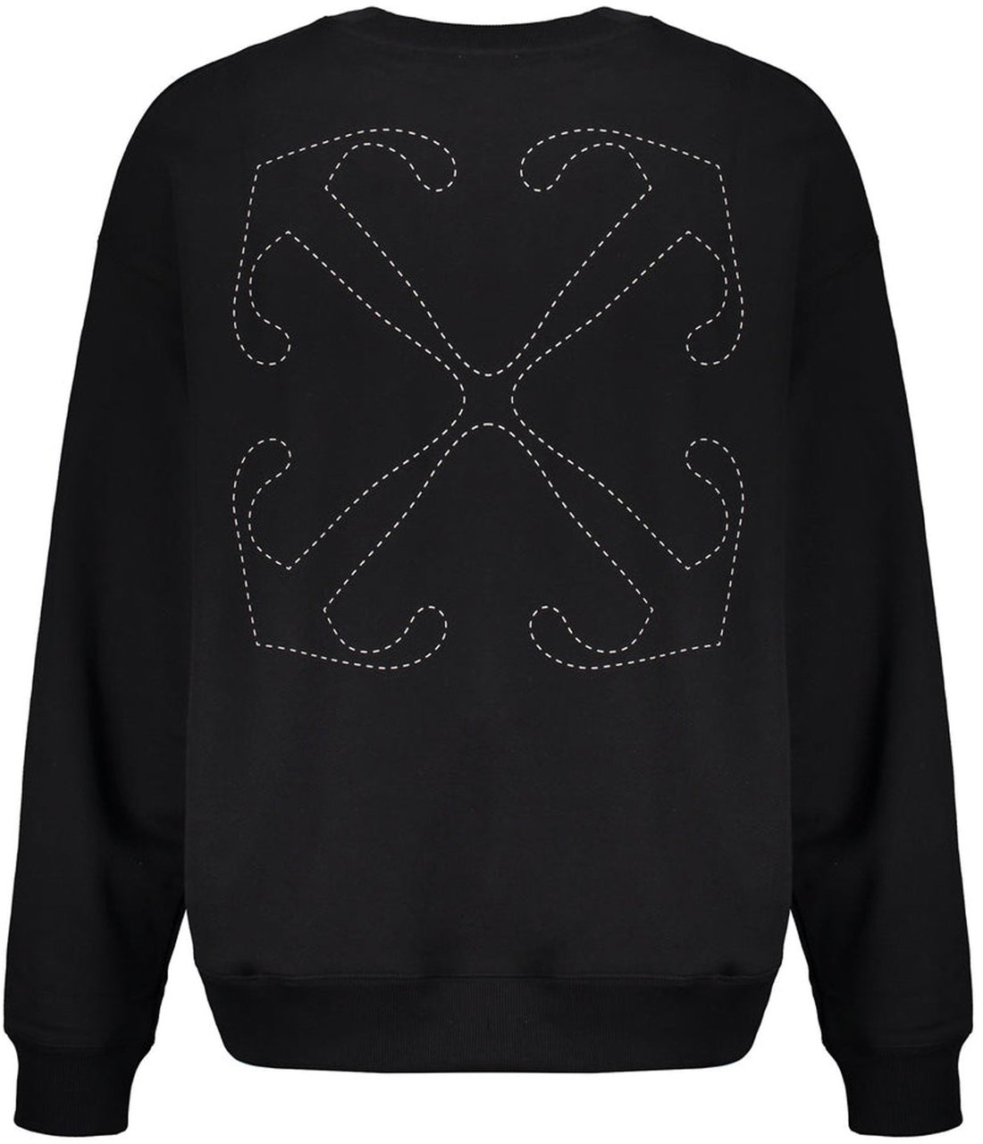OFF-WHITE Logo Sweatshirt Zwart