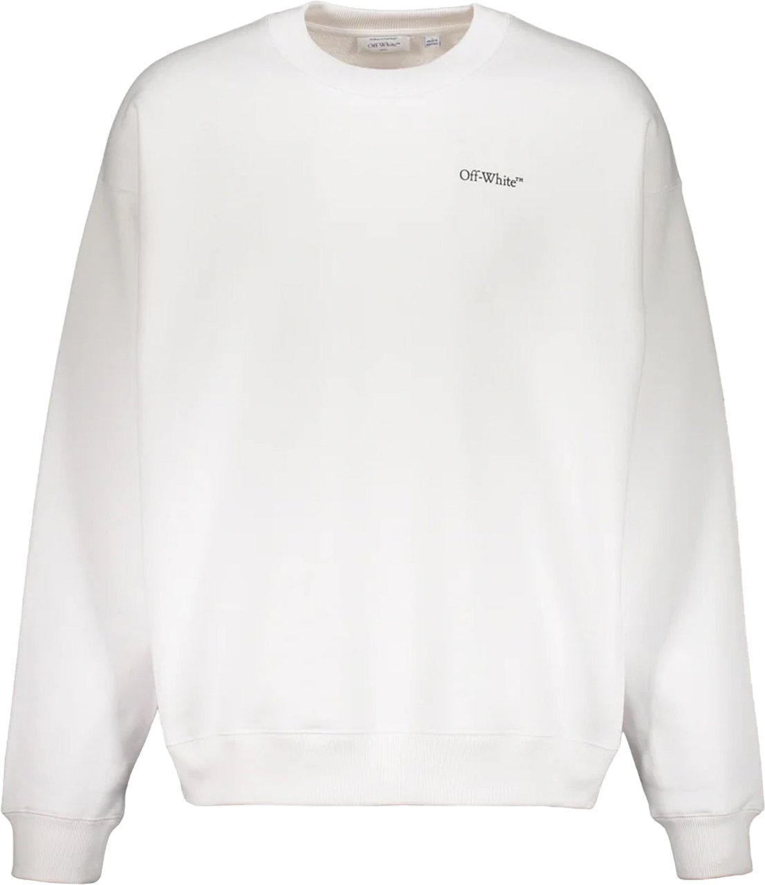 OFF-WHITE Logo Sweatshirt Wit