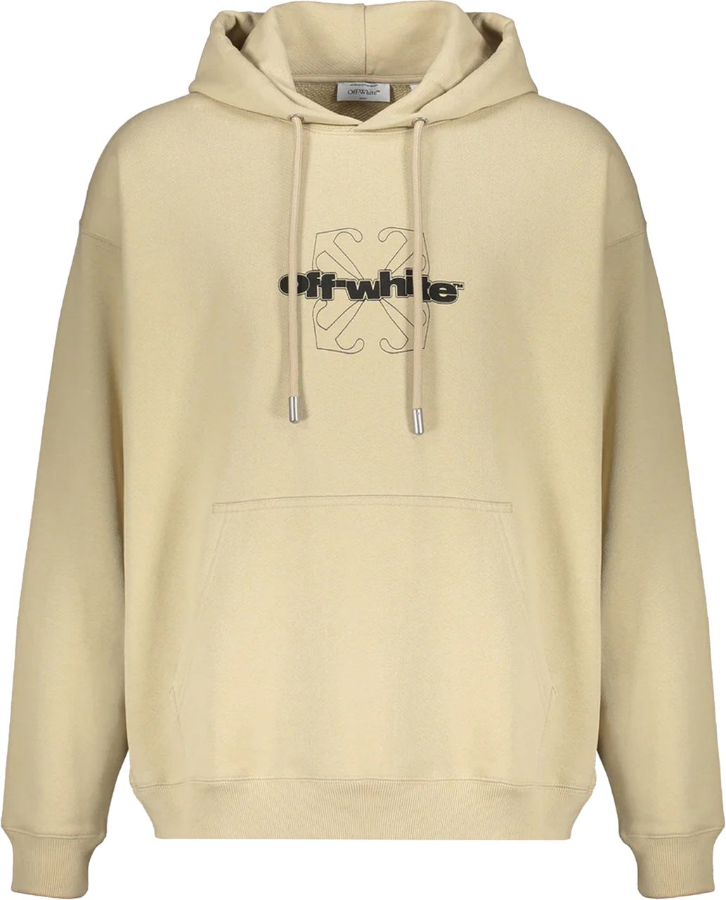 Off-White Logo sweatshirt Beige