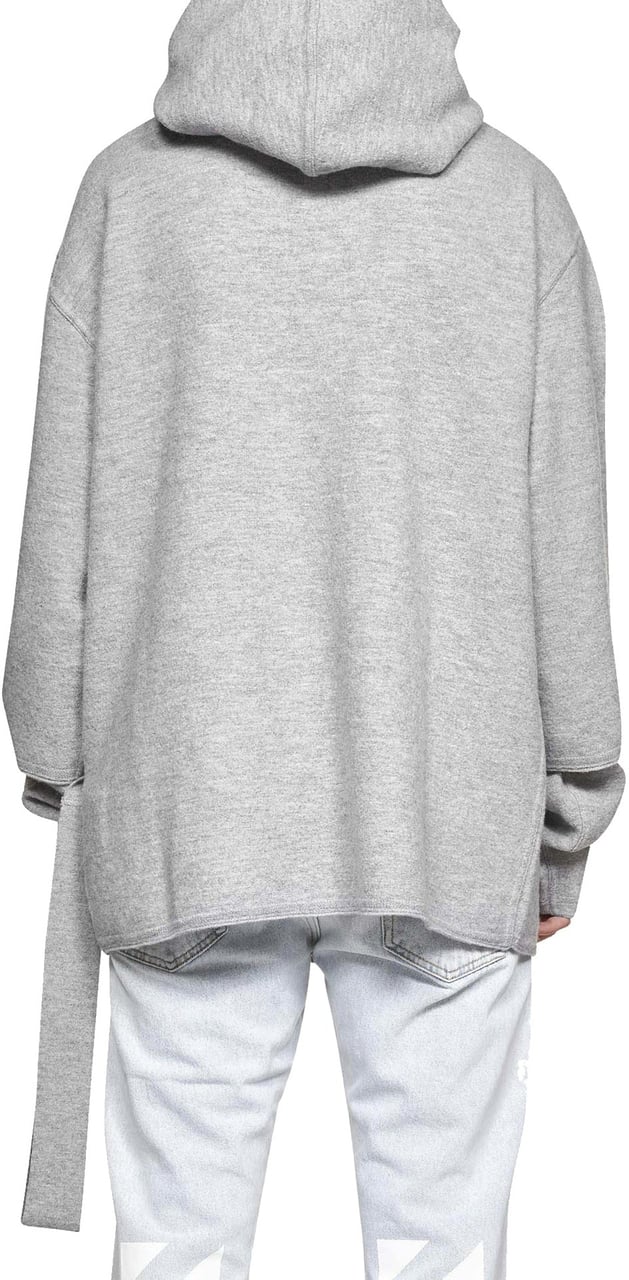 Off-White Wool Sweatshirt Grijs