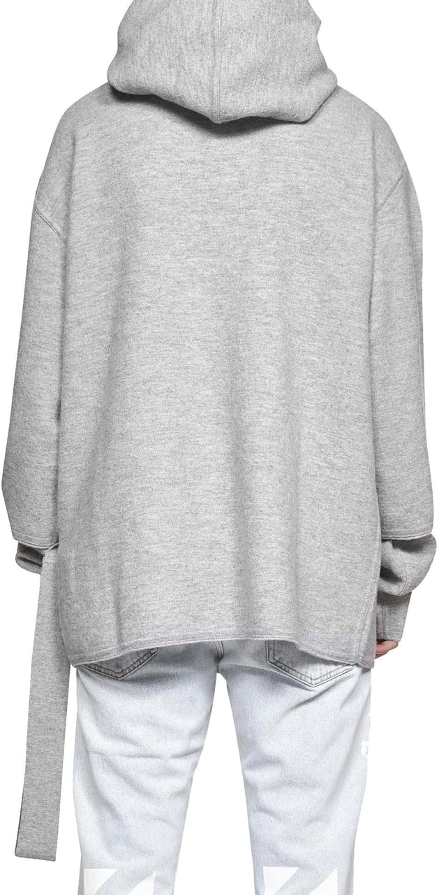 Off-White Wool Sweatshirt Grijs