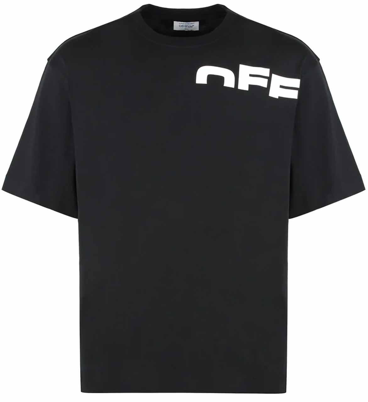 Off-White Logo T-shirt Zwart