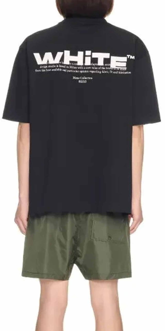 Off-White Logo T-shirt Zwart