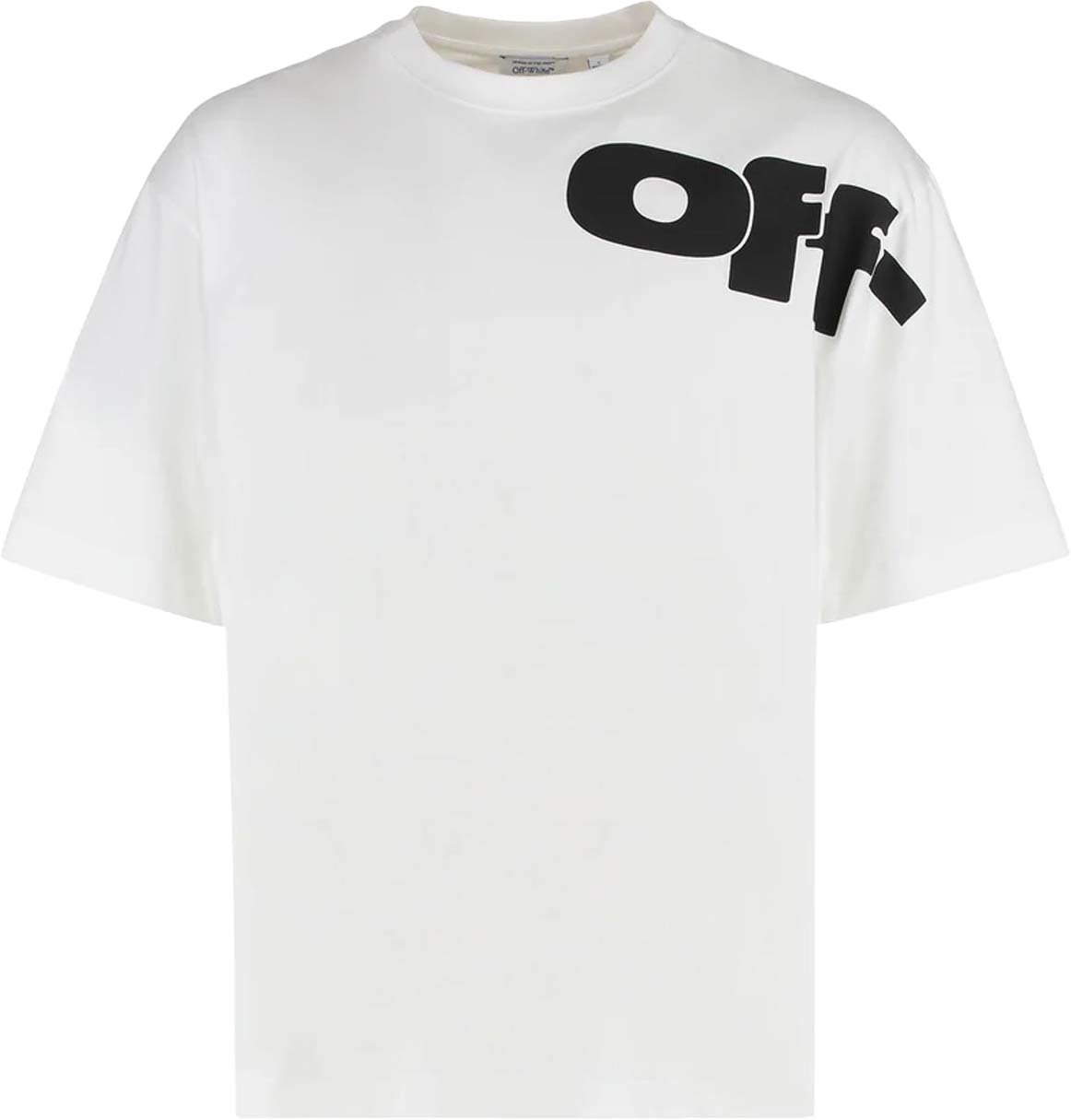 Off-White Shared logo skate T-shirt Wit