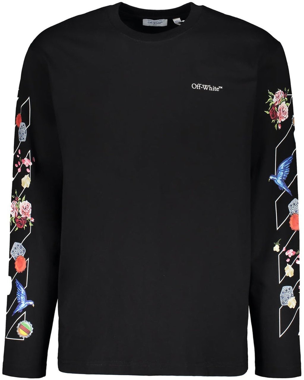 Off-White Logo Longsleeve T-shirt Divers