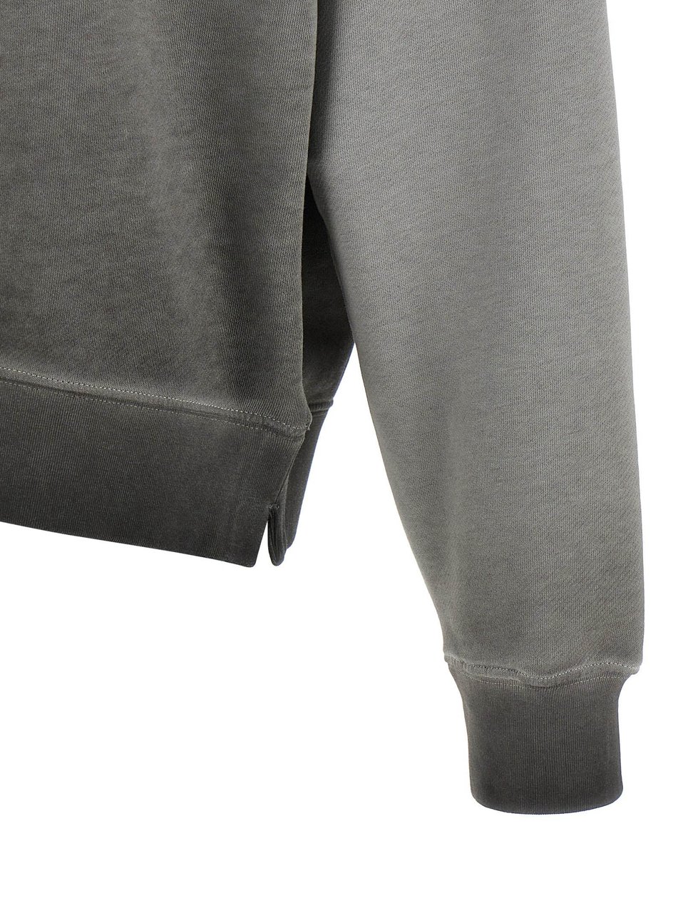 Off-White Gray Cotton Sweatshirt Grijs