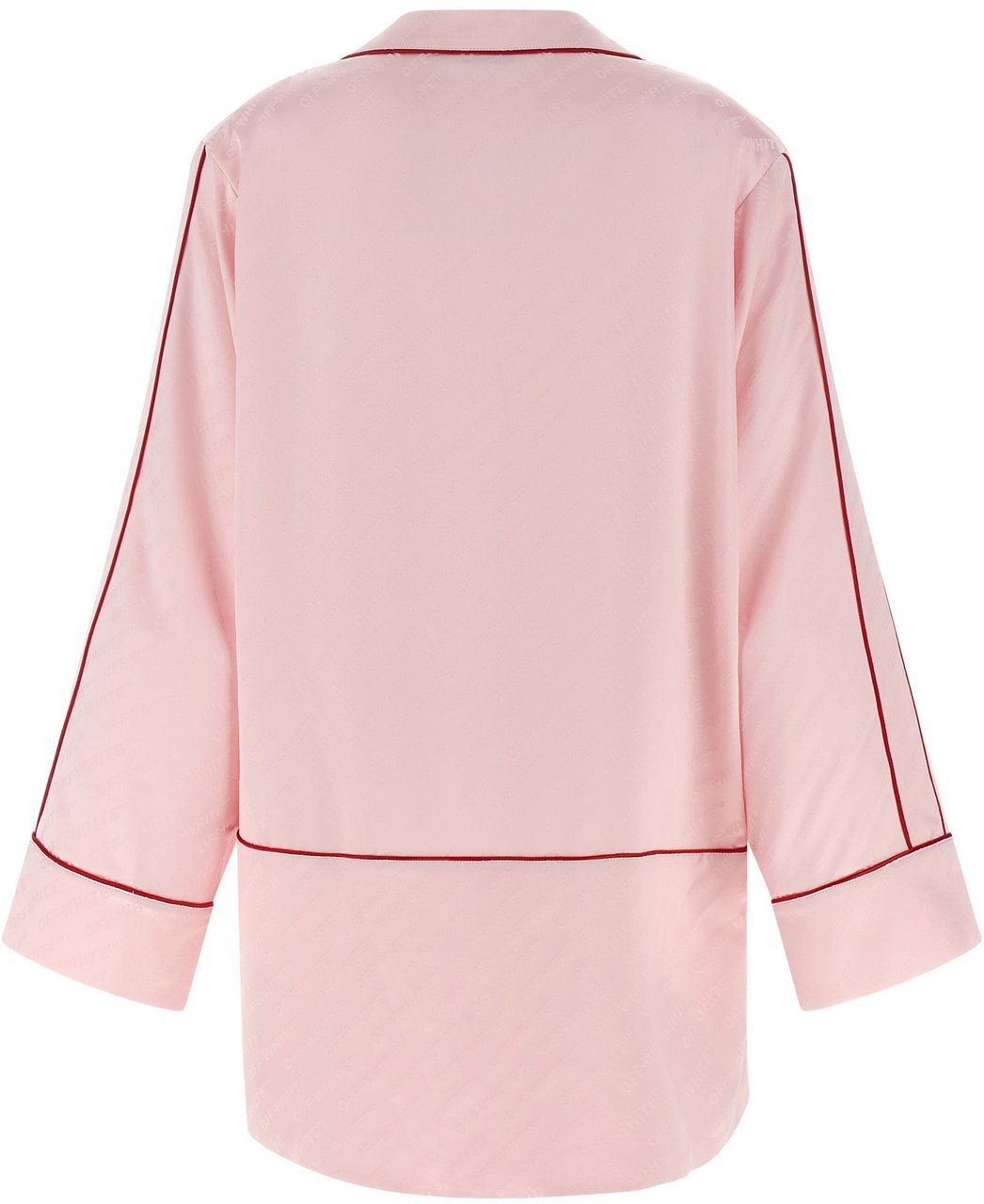 Off-White Multicolor Viscose Blouse Roze