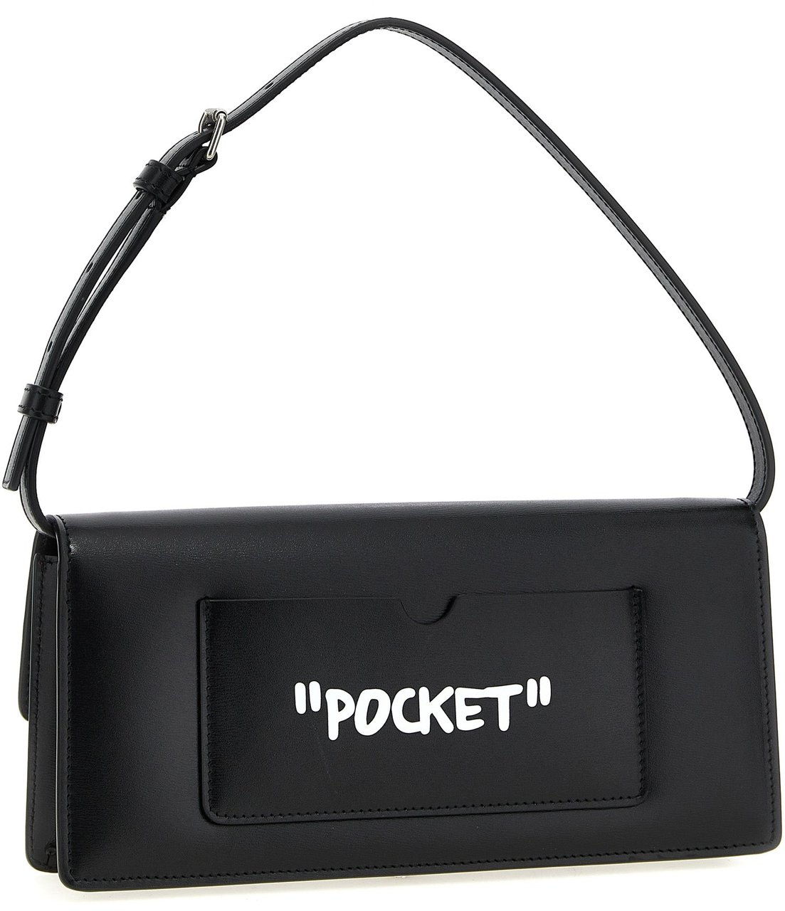 Off-White Bicolor Calfskin Shoulder Bag Divers