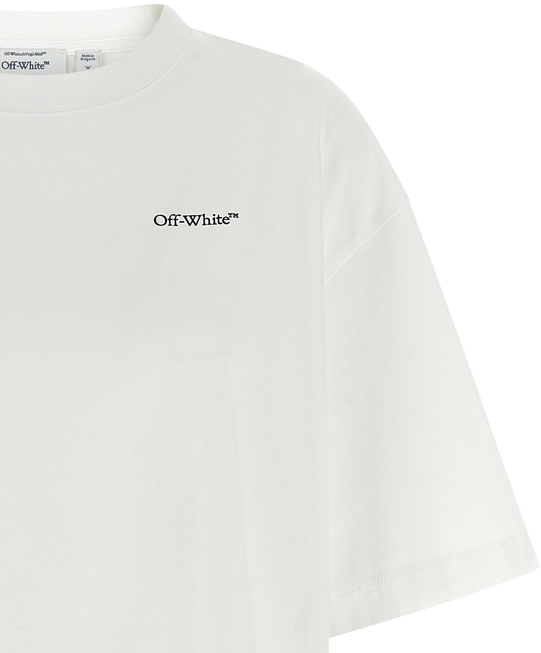 Off-White White Cotton T-Shirt Divers