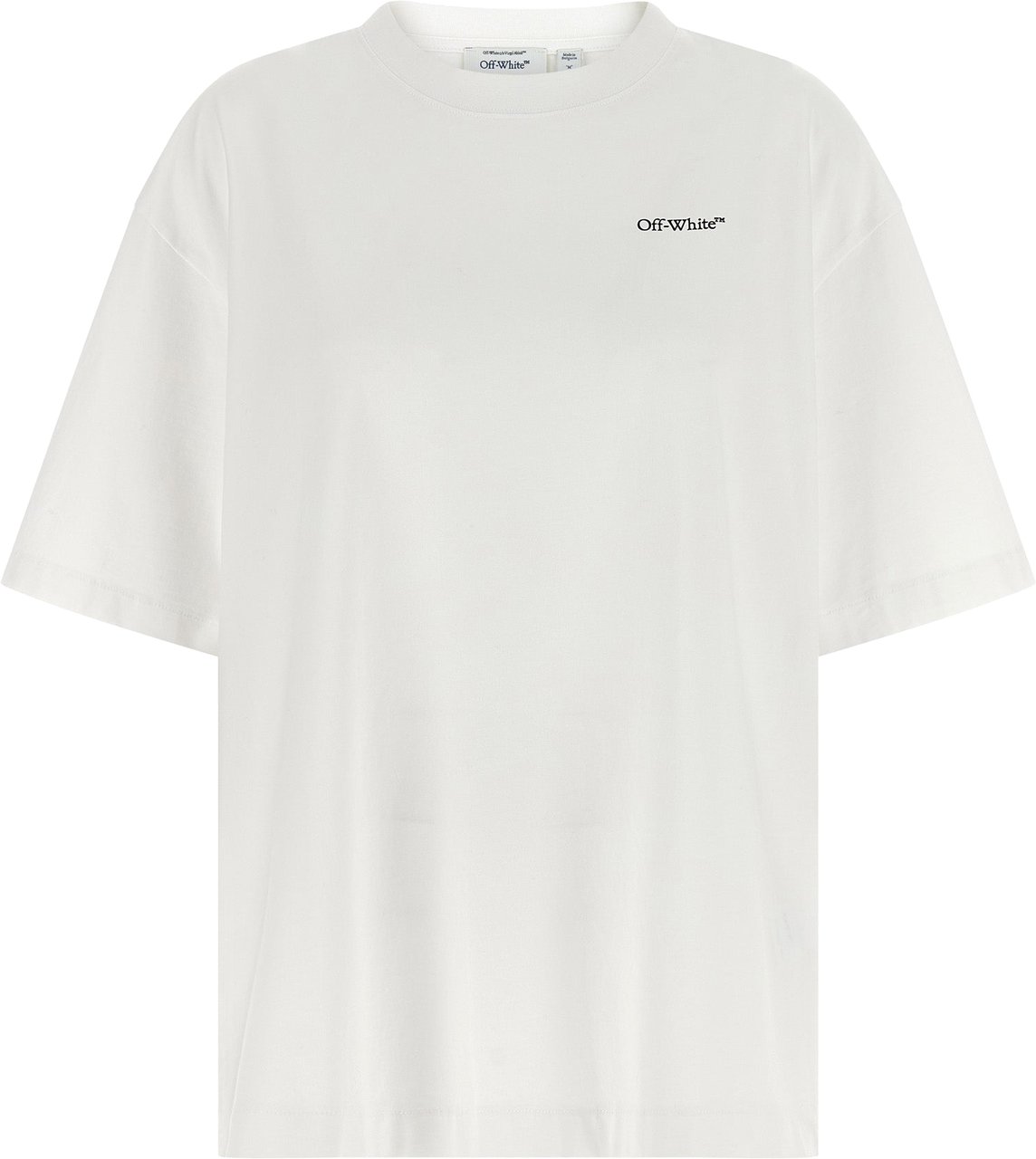 Off-White White Cotton T-Shirt Divers