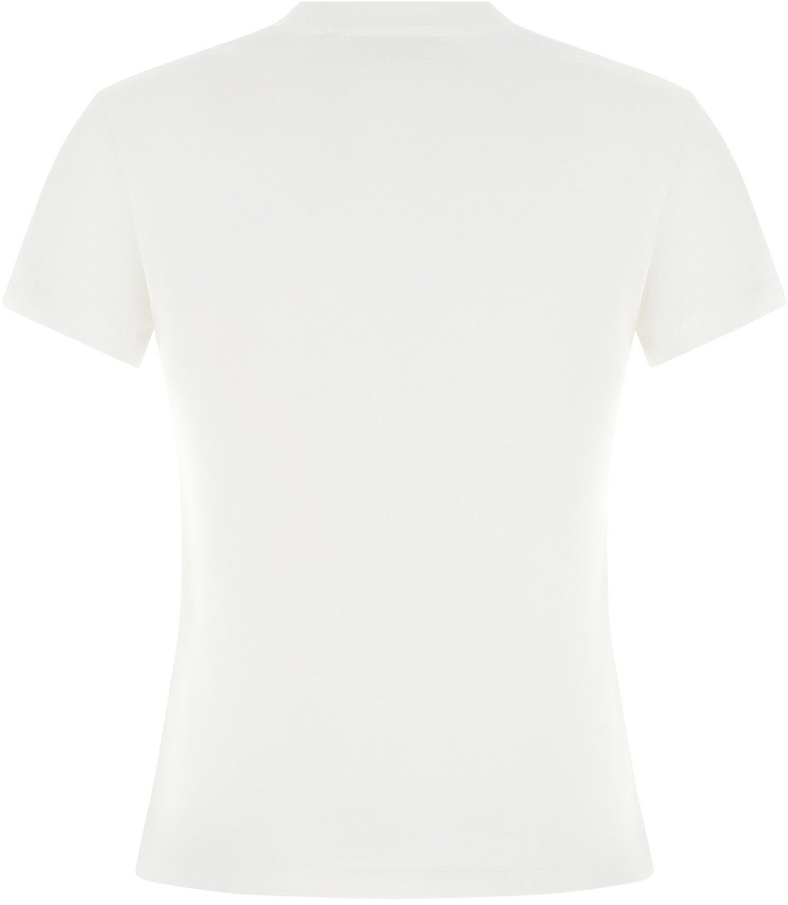 Off-White White Cotton T-Shirt Wit