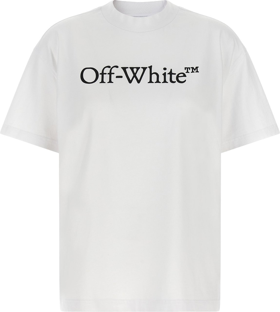 Off-White White Cotton T-Shirt Wit