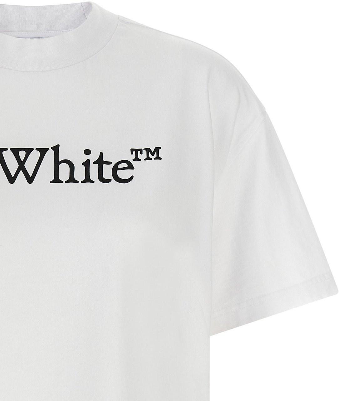 Off-White White Cotton T-Shirt Wit
